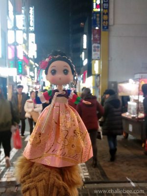 hanbok doll korea